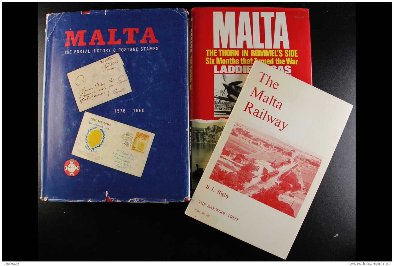 MALTA A Substantial Assembly Of Printed Material Ex The Library Of A Collector Of Maltese Stamps, Includes... - Non Classés