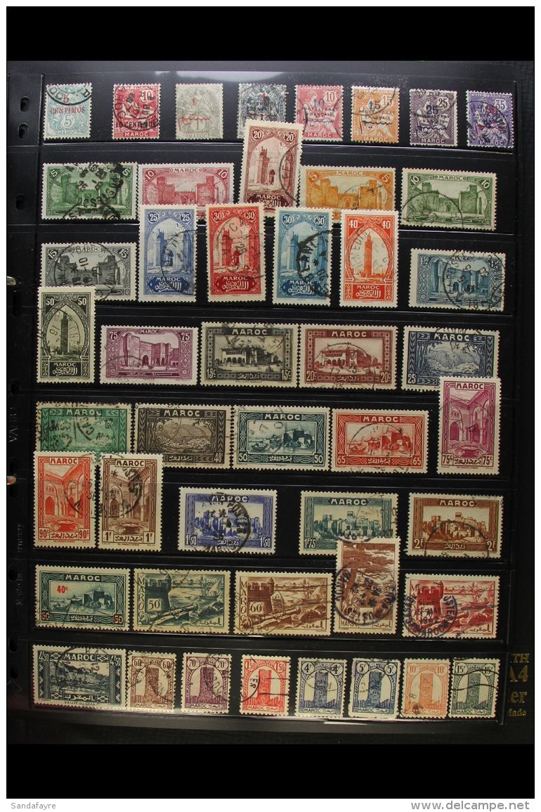 AFRICAN NATIONS 1890-1990 A Most Useful ALL DIFFERENT Used Collection Presented On Stock Pages With "Better"... - Other & Unclassified