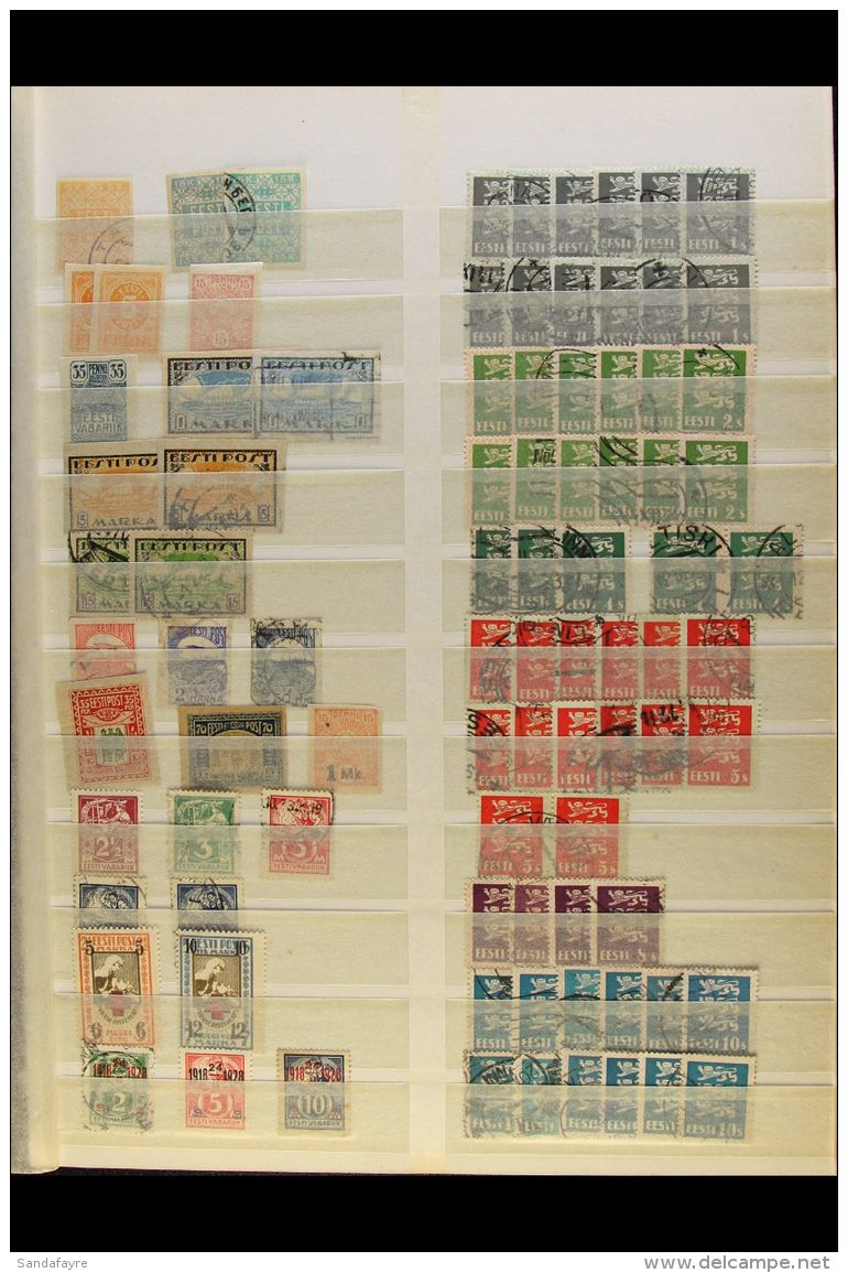 EUROPEAN COUNTRIES SORTER CARTON. Late 19th Century To 1980's Interesting Mint &amp; Used Accumulation, Inc An All... - Andere & Zonder Classificatie