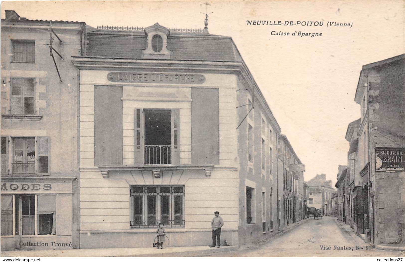 86-NEUVILLE-DE-POITOU- CAISSE D'EPARGNE - Neuville En Poitou