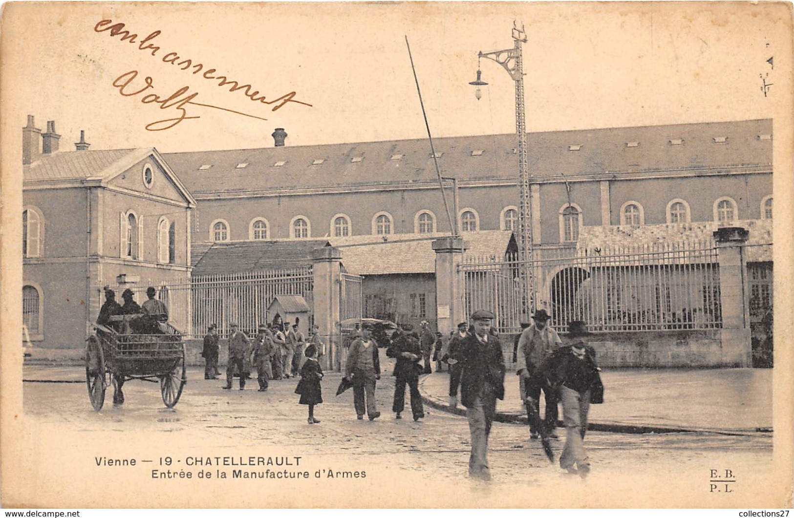 86-CHATELLERAULT- ENTREE DE LA MANUFACTURE D'ARMES - Chatellerault