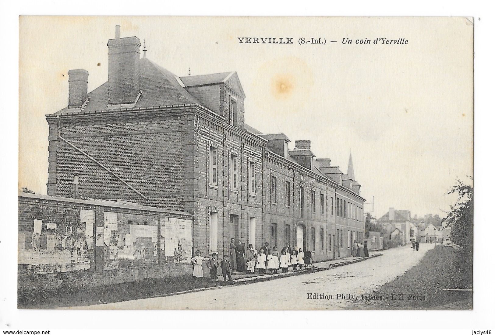 YERVILLE  (cpa 76)  Un Coin D'yerville -  L 1 - Yerville