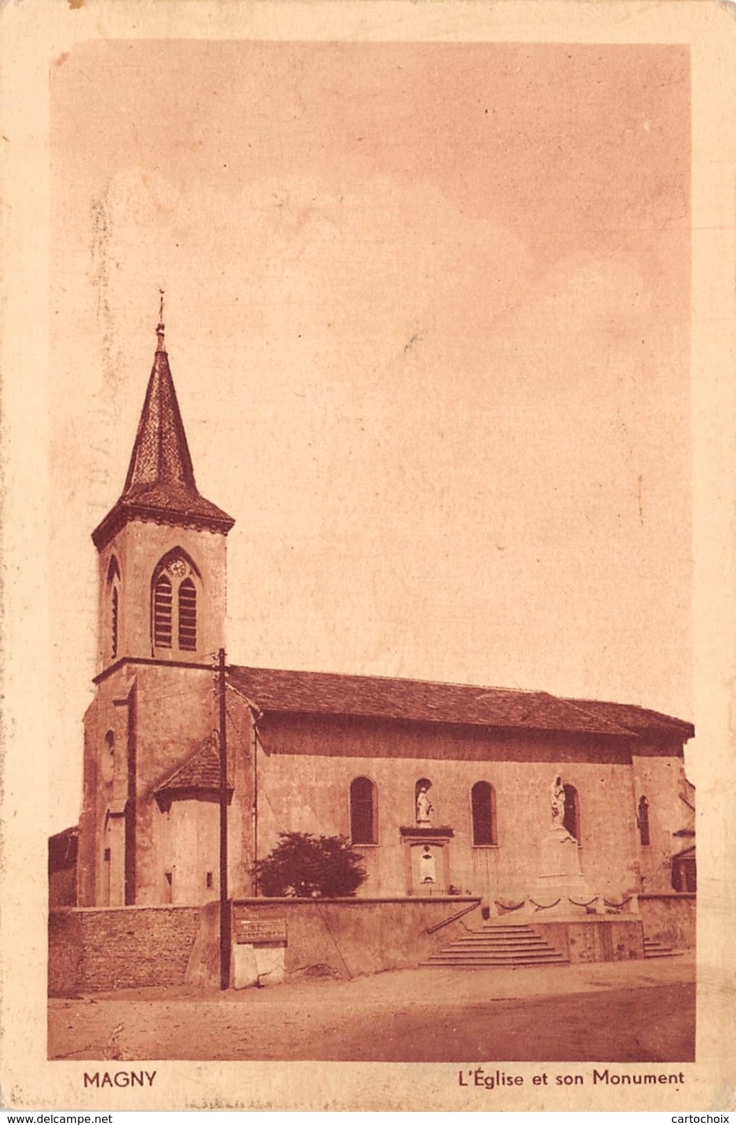 57 - Magny - L'Eglise - Le Monument - Altri & Non Classificati