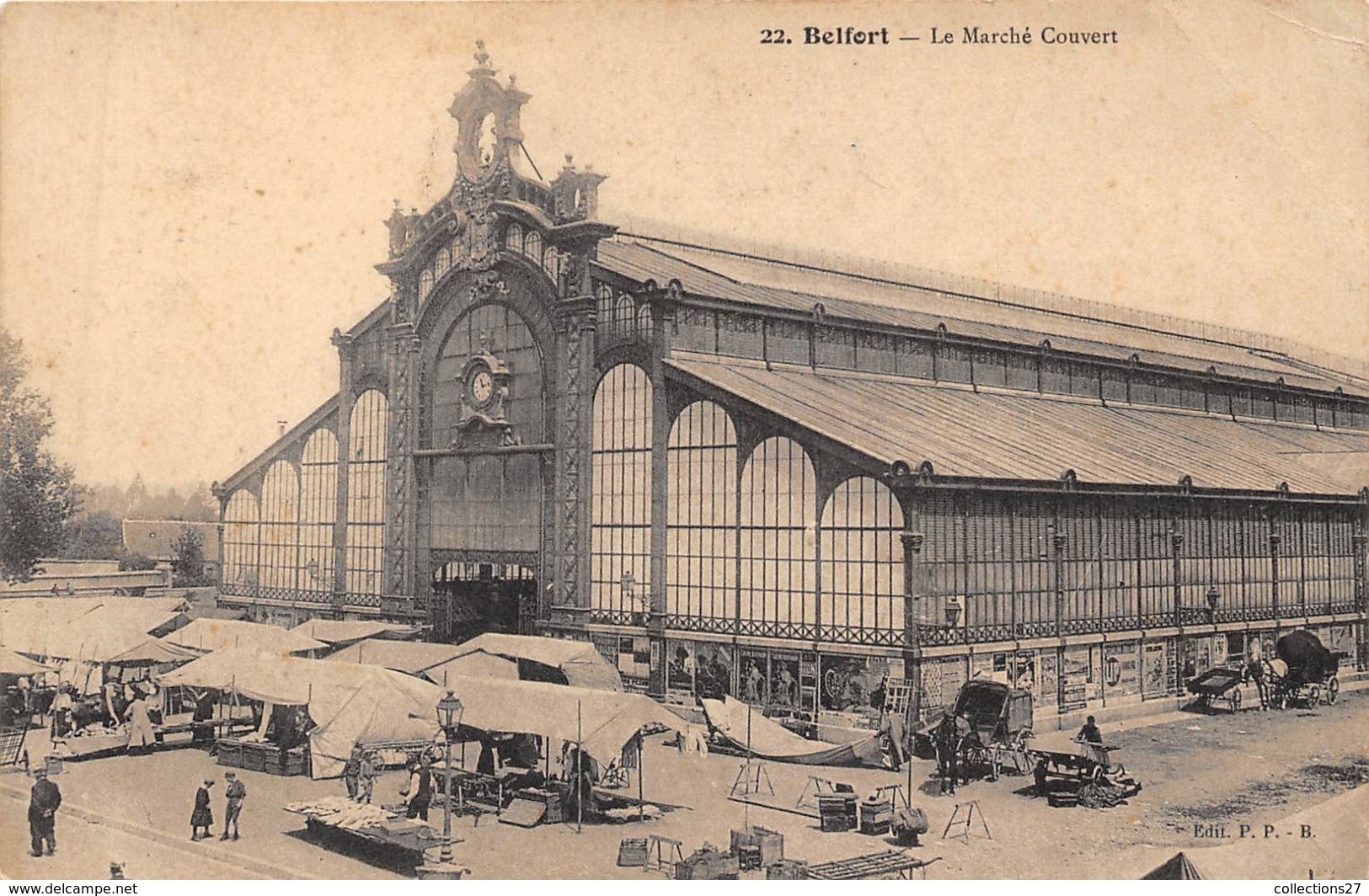 90-BELFORT- LE MARCHE COUVERT - Belfort - Ville