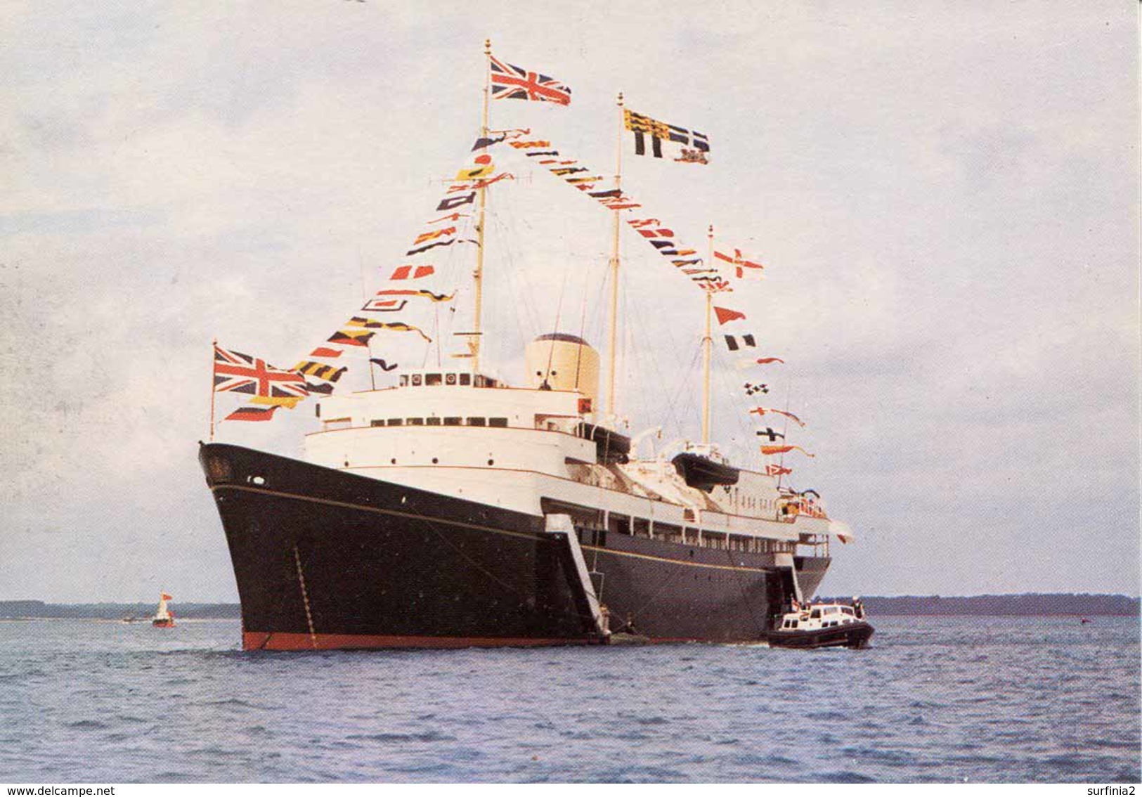 SHIPPING - J ARTHUR DIXON -  HM ROYAL YACHT BRITANNIA Ship76 - Steamers