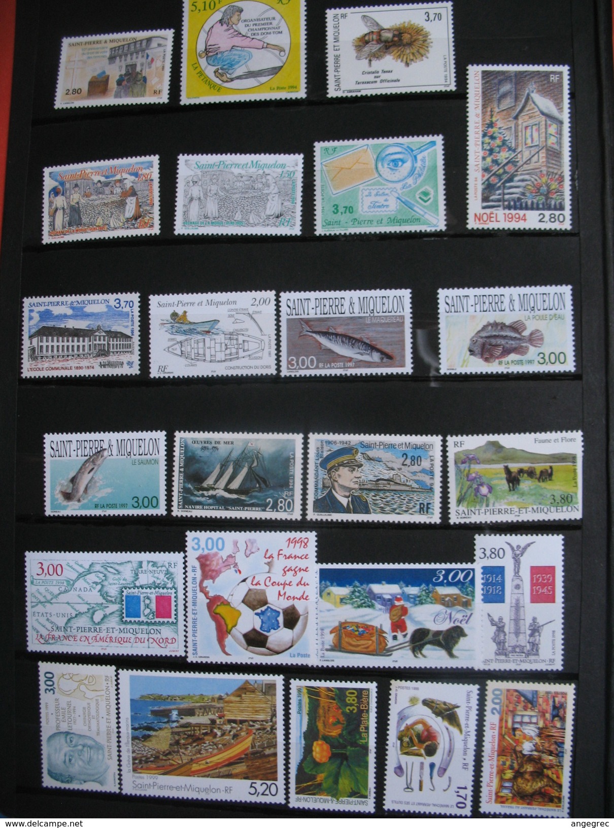 St-Pierre Et Miquelon  Lot Tous Diférents  Côte  135 &euro;    Neuf** TBE - Collections, Lots & Series