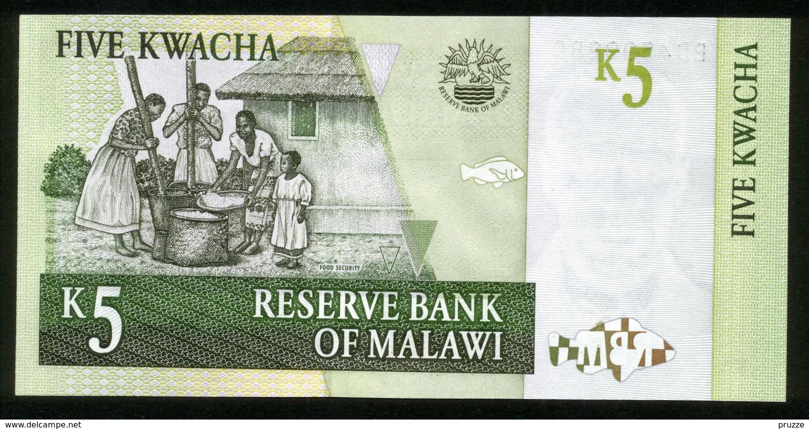 Malawi 2005, 5 Kwacha - UNC - BD4599280 - Malawi