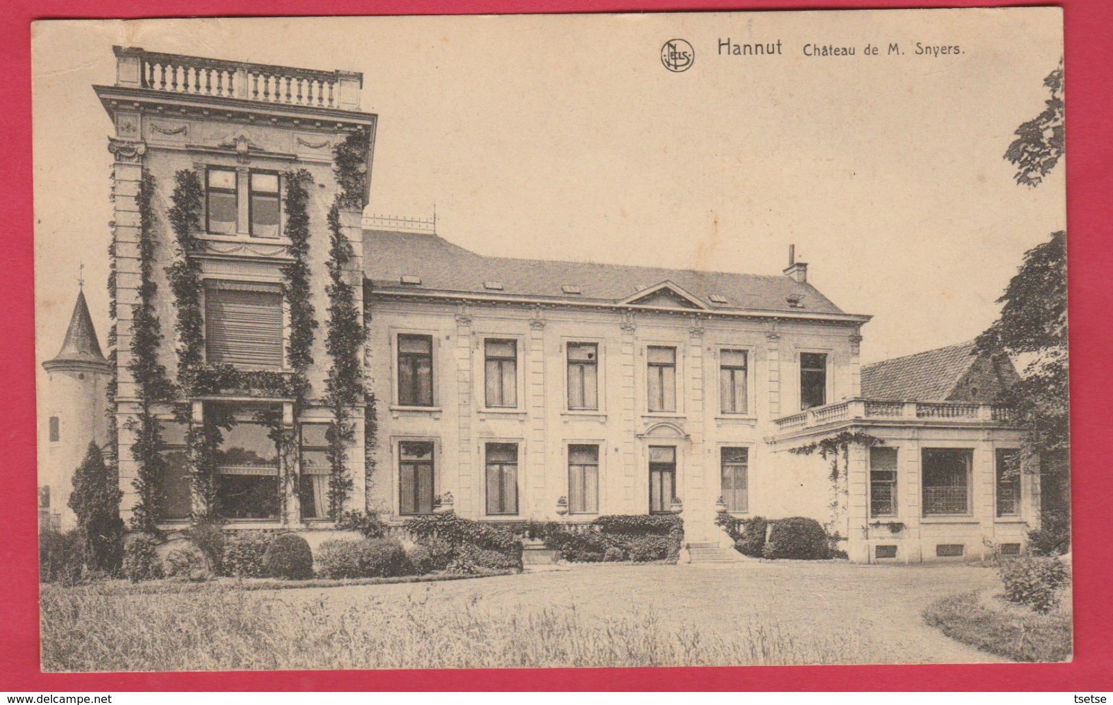 Hannut - Château De M. Snyers - 1927  ( Voir Verso ) - Hannut