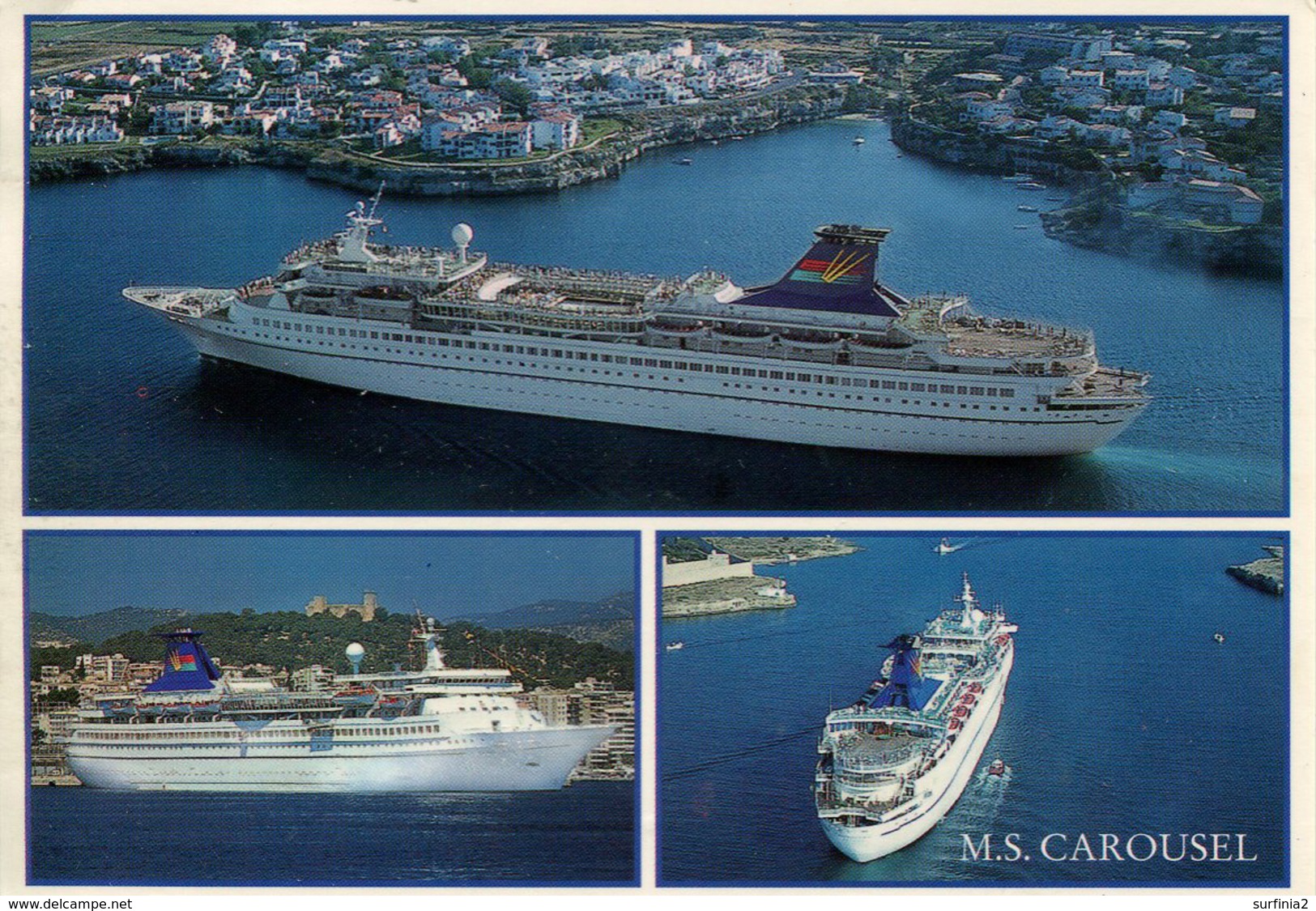 SHIPPING - SUN CRUISES - MS CAROUSEL Ship114 - Steamers