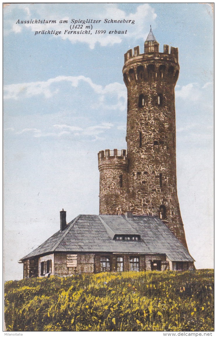 Aussichtsturm Am Spieglitzer Schneeberg * 11. 8. 1926 - Tschechische Republik