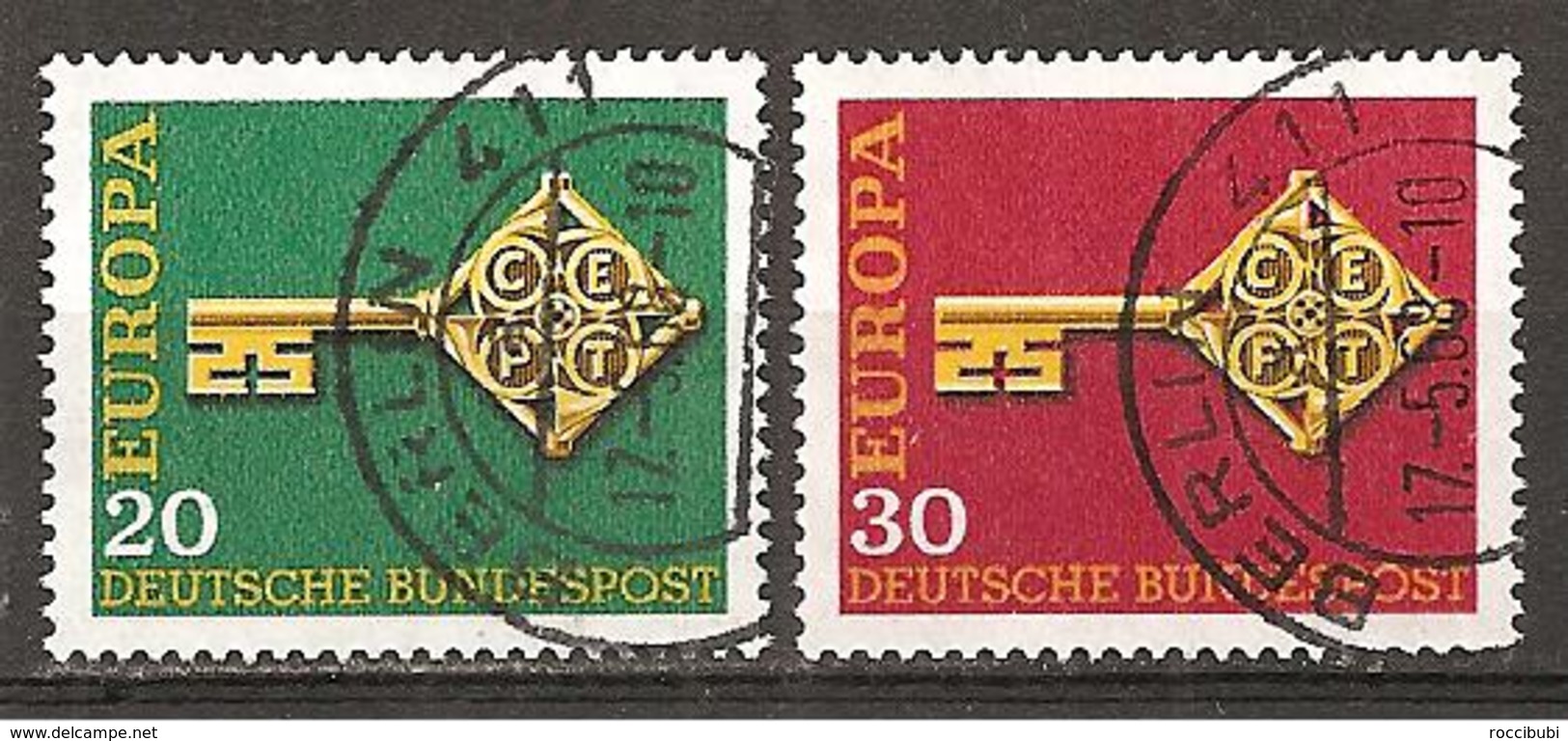 BRD 1968 // Michel 559/560 O - Gebraucht