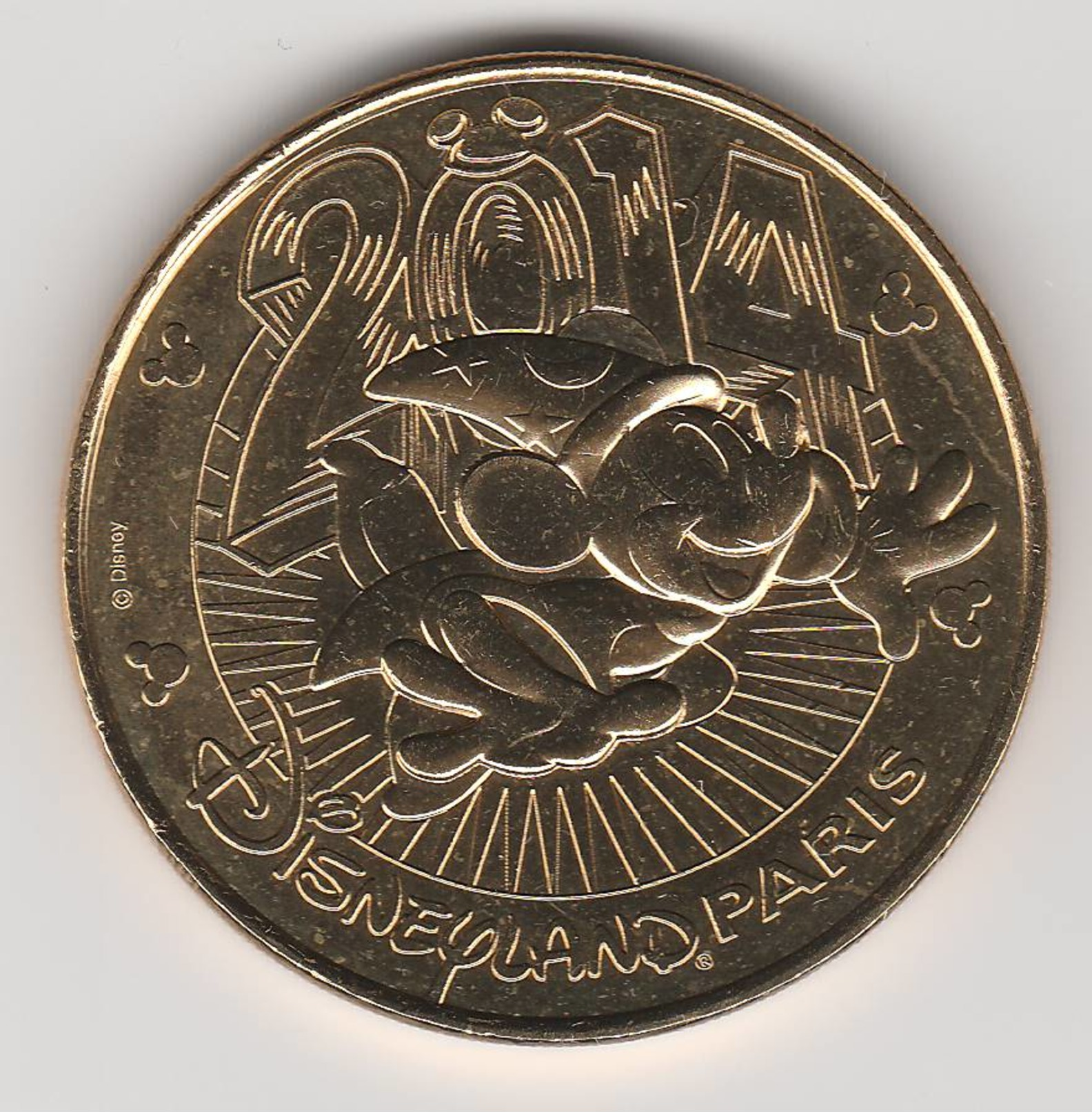 77777-33-MDP2014 - DISNEYLAND PARIS / MEDAILLE MONNAIE DE PARIS / JETON / TOKEN / DISNEY / MICKEY RESORT 2014/PARIS GRAS - 2014