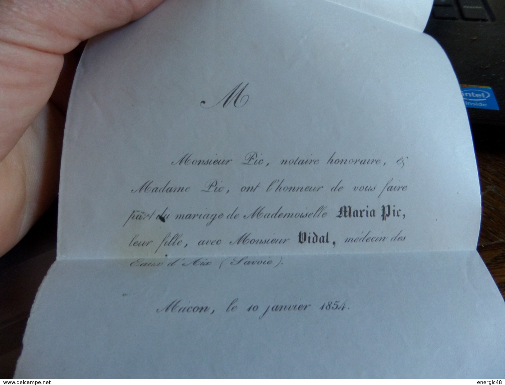 Lot Du 14.04.17_rare Paire Du N°9 Bistre -brun Foncé De Macon Pour Bourgoin Du 18 Jnv 54 Cote 3200&euro;  Prix De Départ - 1852 Louis-Napoléon