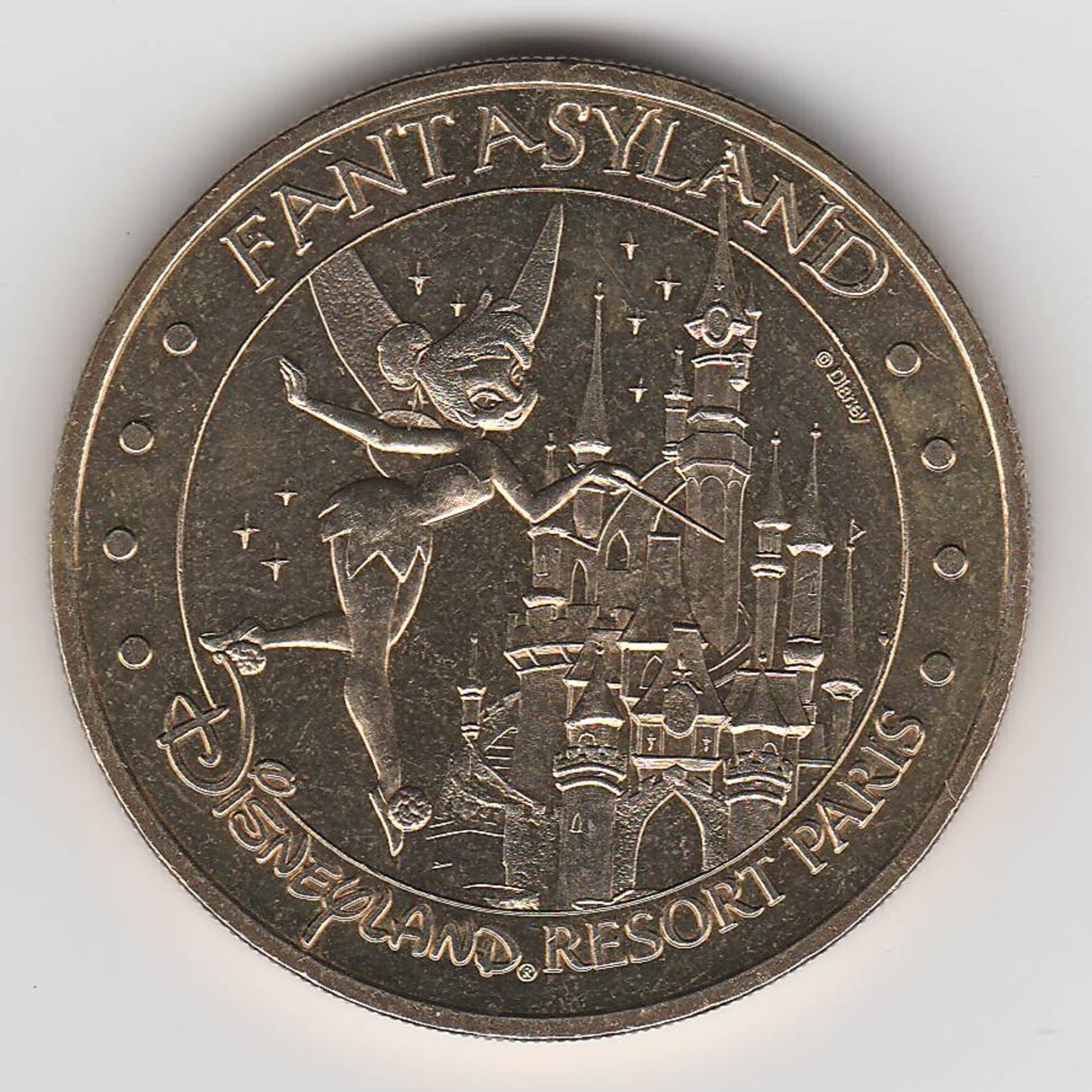 77777-05-MDP2004 - DISNEYLAND PARIS / MEDAILLE MONNAIE DE PARIS / JETON /TOKEN / DISNEY / FEE CLOCHETTE / FANTASYLAND - 2004