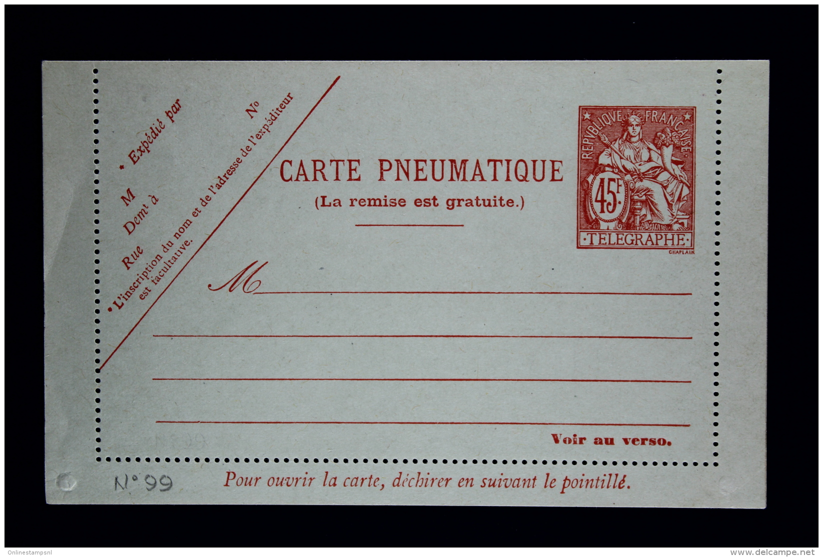 France Carte Lettre Pneu 1938 Type V4   Papier Mince  45 Fr. - Pneumatici