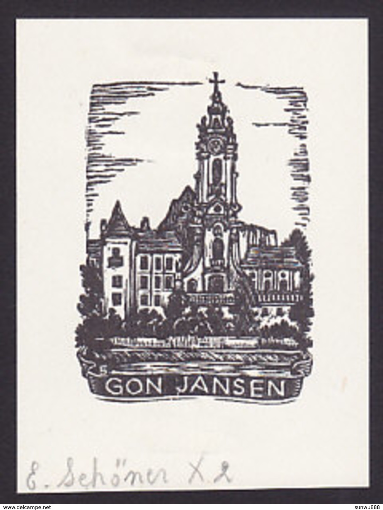 Ex Libris Gon Jansen - Ex-libris