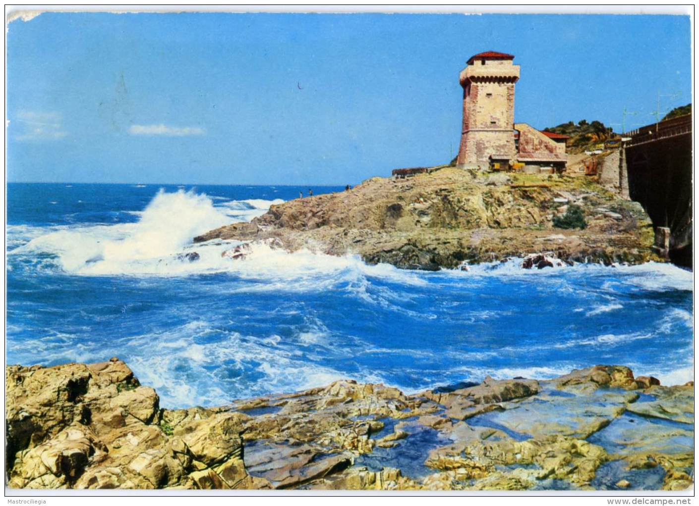 CALAFURIA  LIVORNO  Veduta Con Faro  Lighthouse  Phare - Livorno