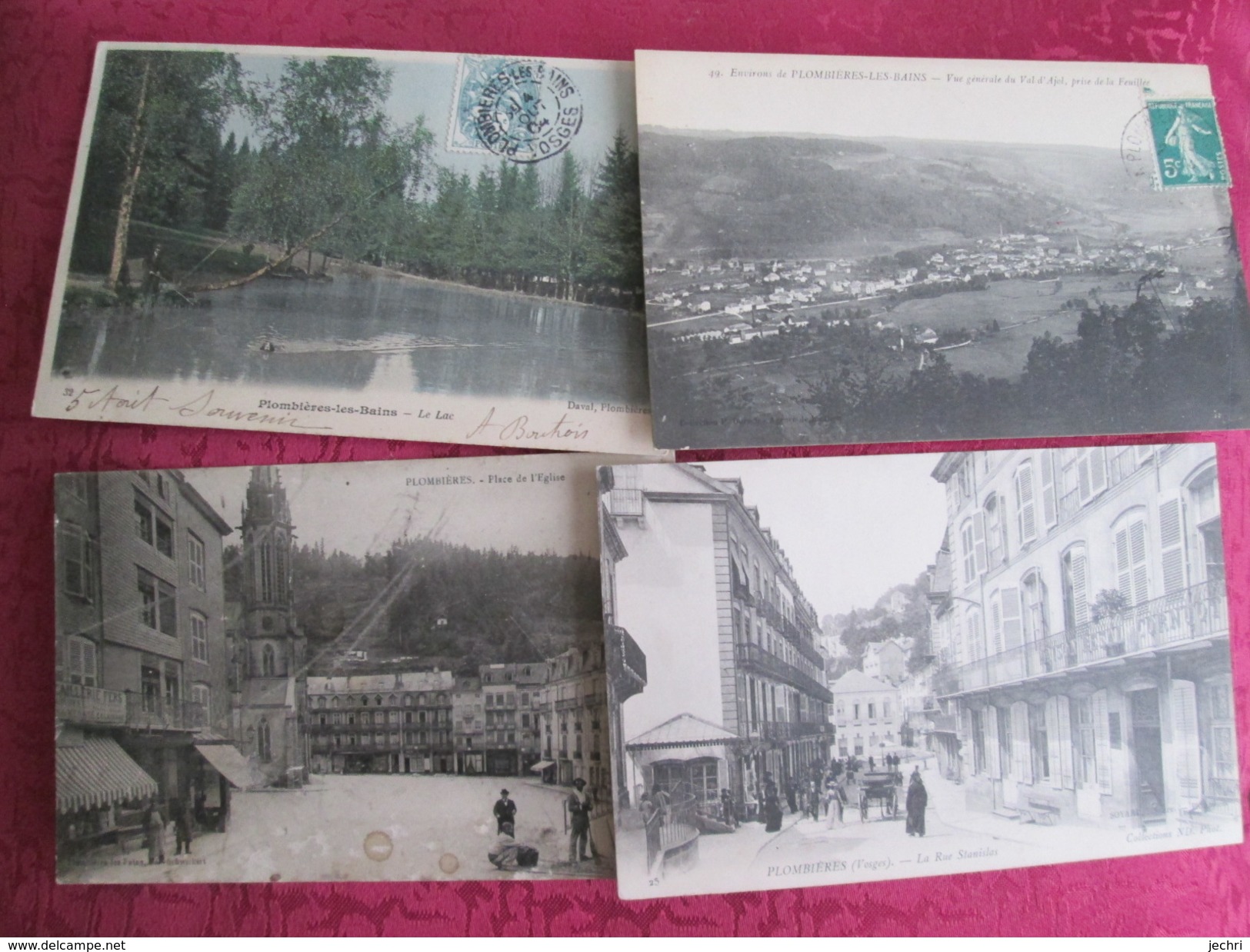 PLOMBIERES LES BAINS . LOT DE 14 CARTES - Plombieres Les Bains