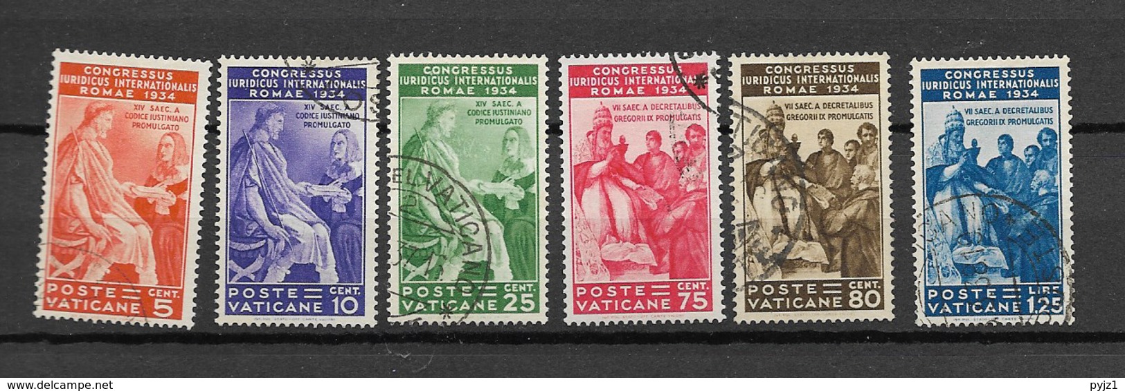 1935 USED Vaticano - Used Stamps