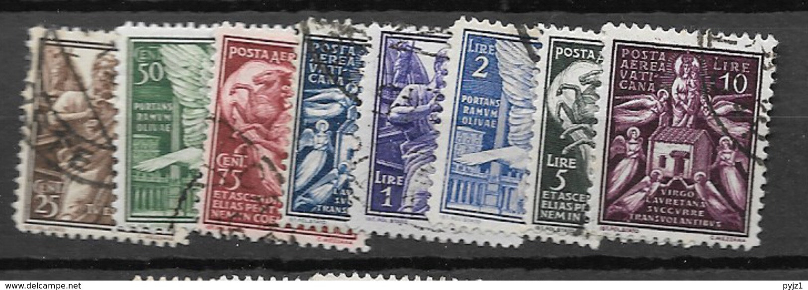 1936 USED Vaticano - Used Stamps