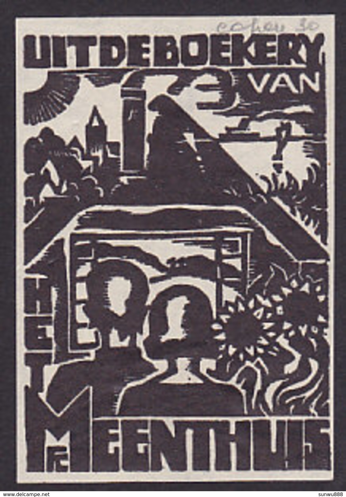 Ex-libris Uit De Boek Van Meenthuis - Bookplates