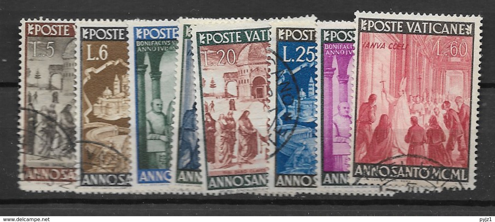1949 USED Vaticano - Oblitérés