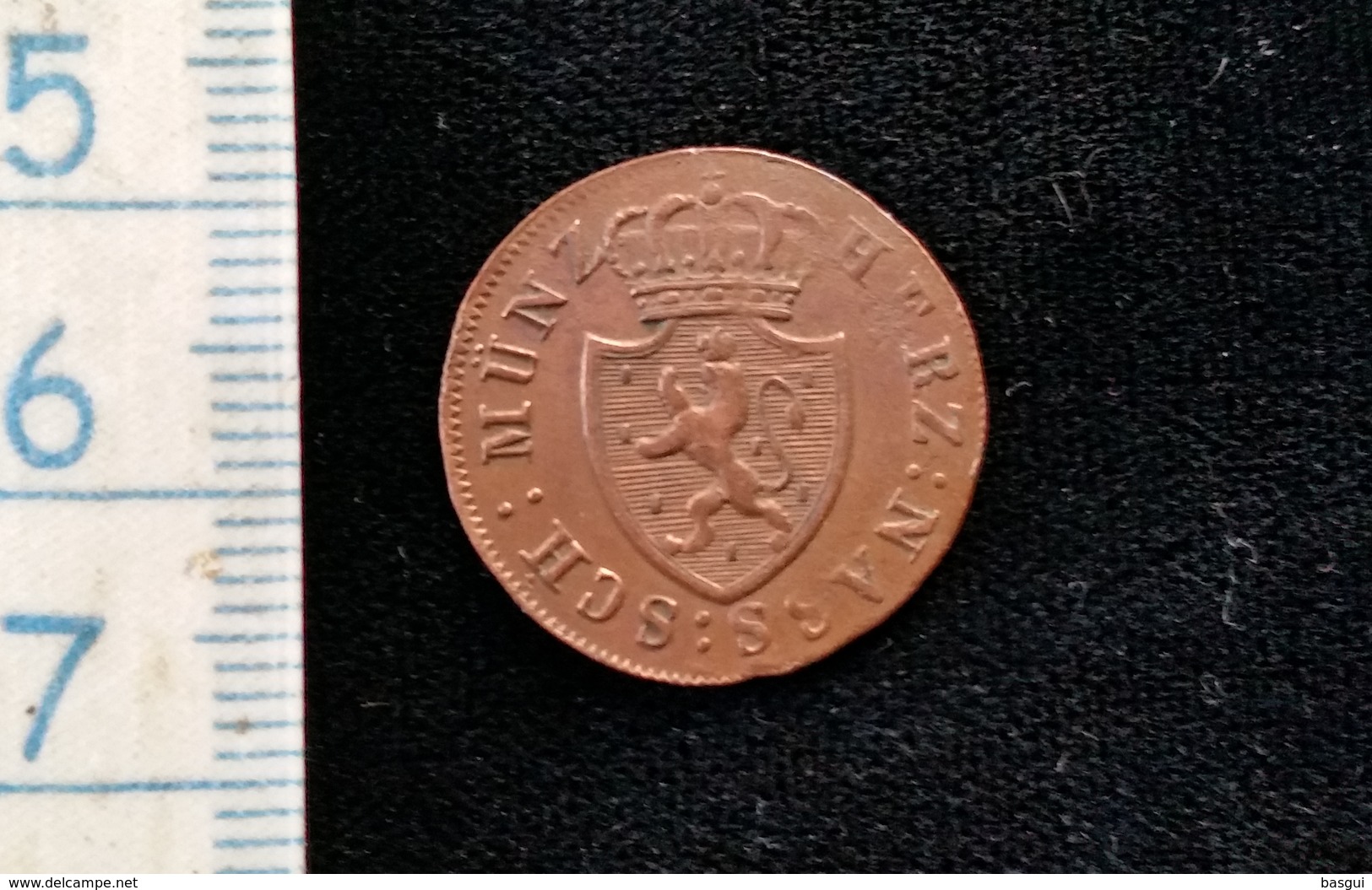 Monnaie Allemagne 1/4 De Kreuzer 1822 - Otros & Sin Clasificación