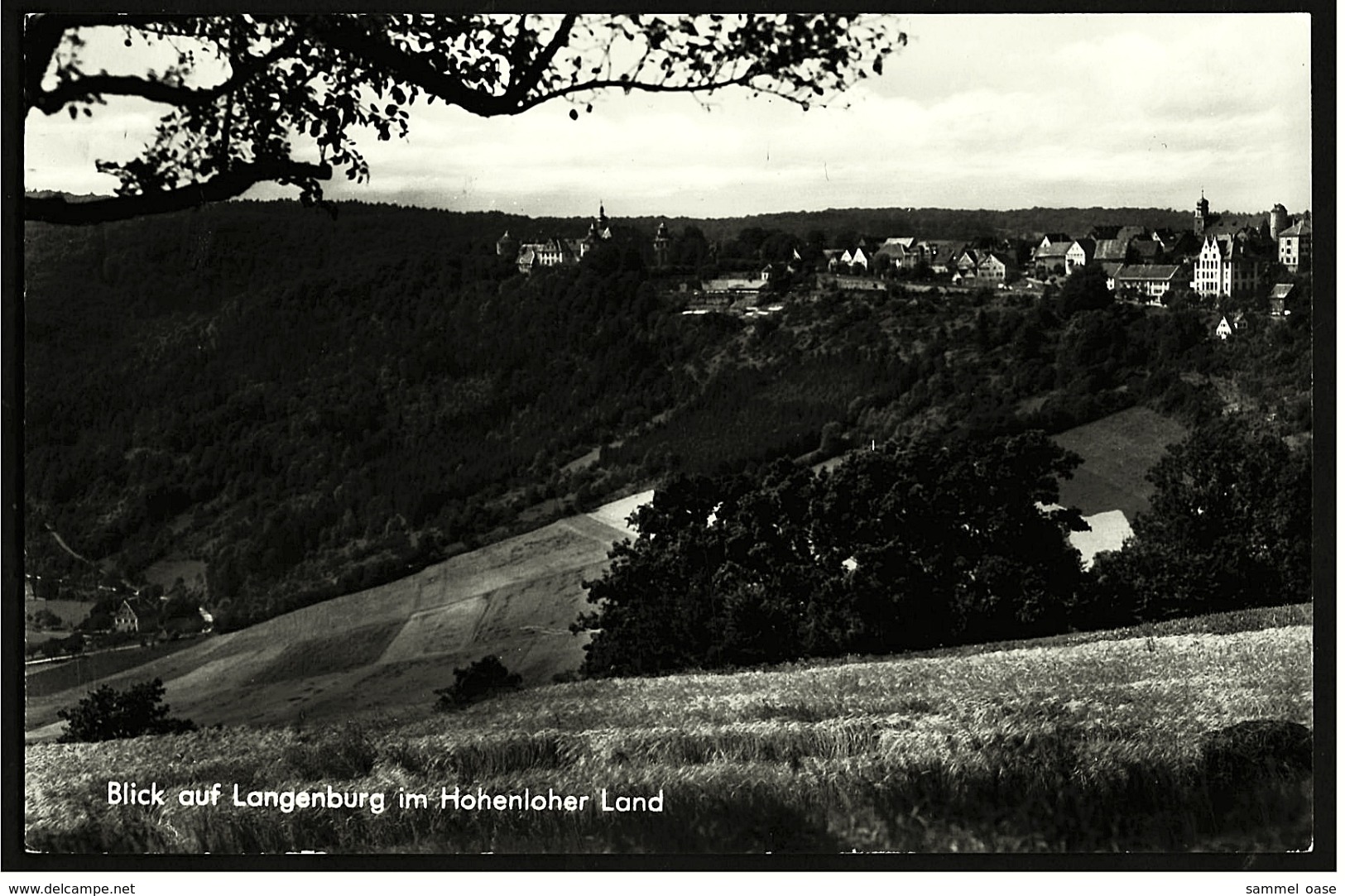 Langenburg Im Hohenloher Land  -  Ansichtskarte Ca.1960    (7191) - Schwaebisch Hall