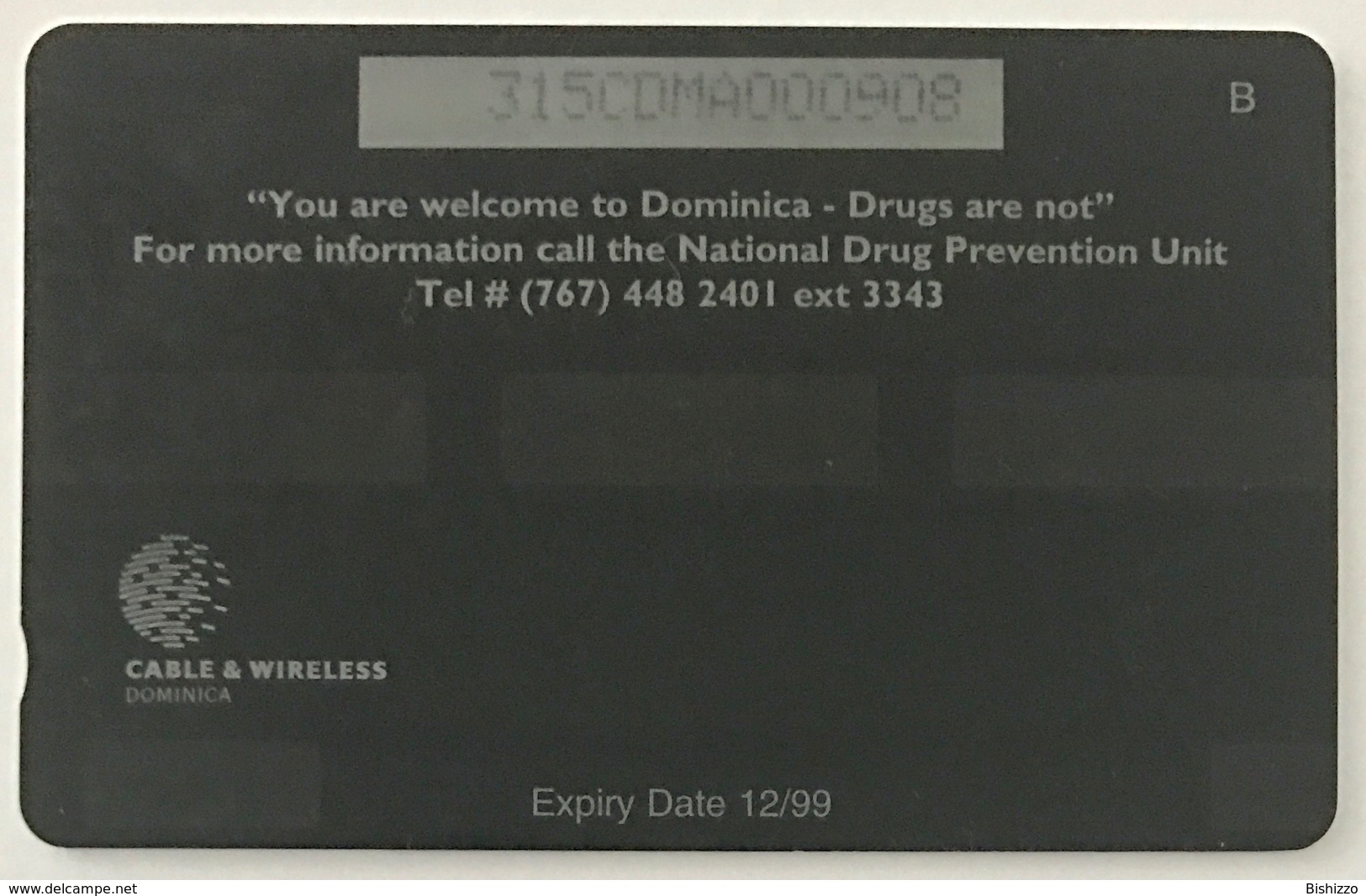 Be Alert! Drugs Hurt! 315CDMA - Dominica