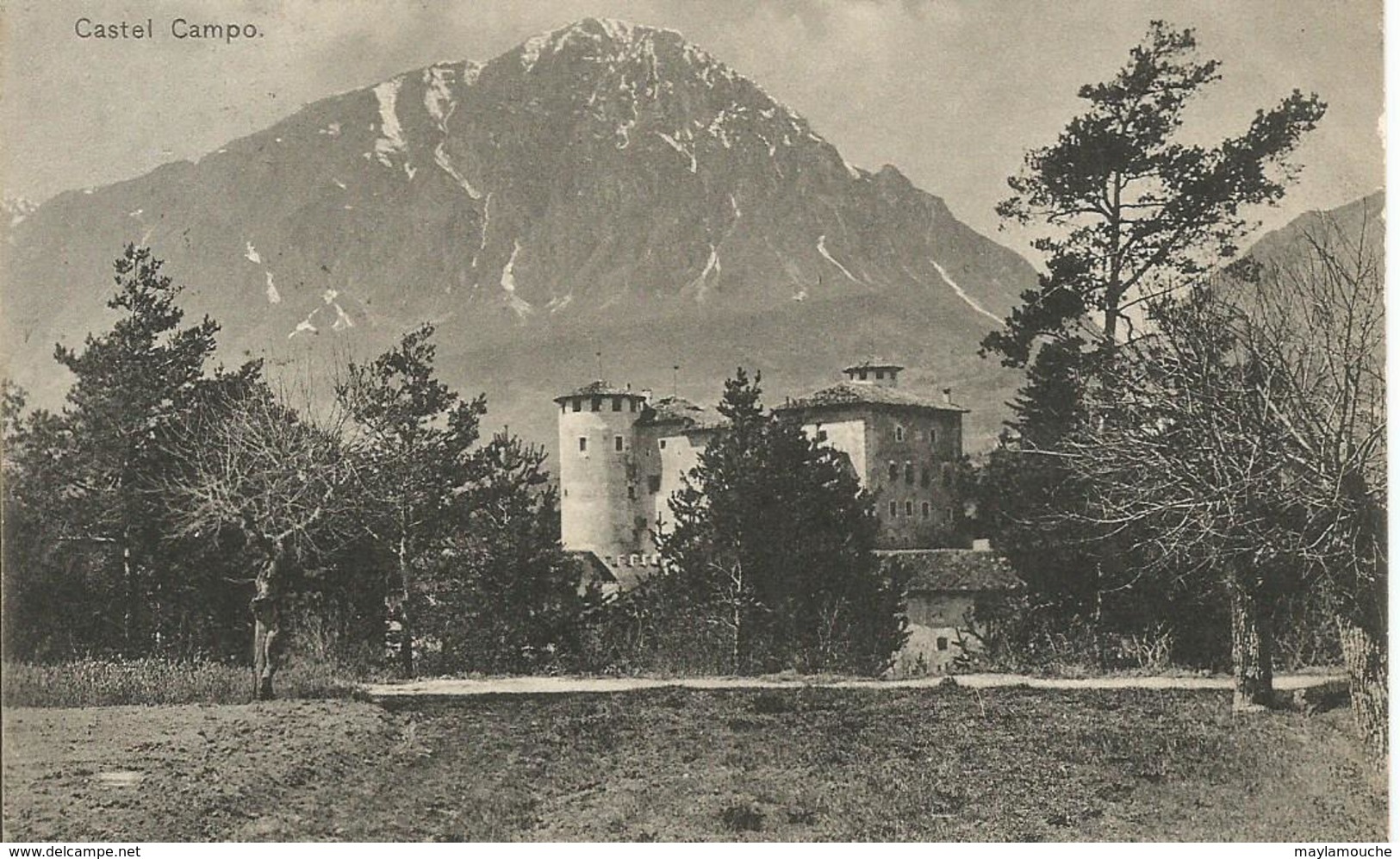 Castel Campo Trento  ( Voir Timbre - Trento