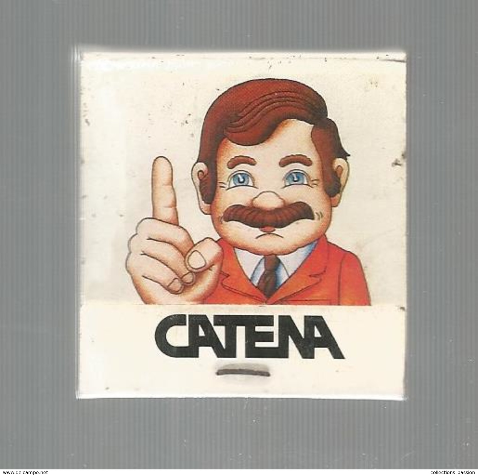 G-I-E , Tabac , Boite , Pochette D'ALLUMETTES, 2 Scans, Publicité, CATENA - Cajas De Cerillas - Etiquetas