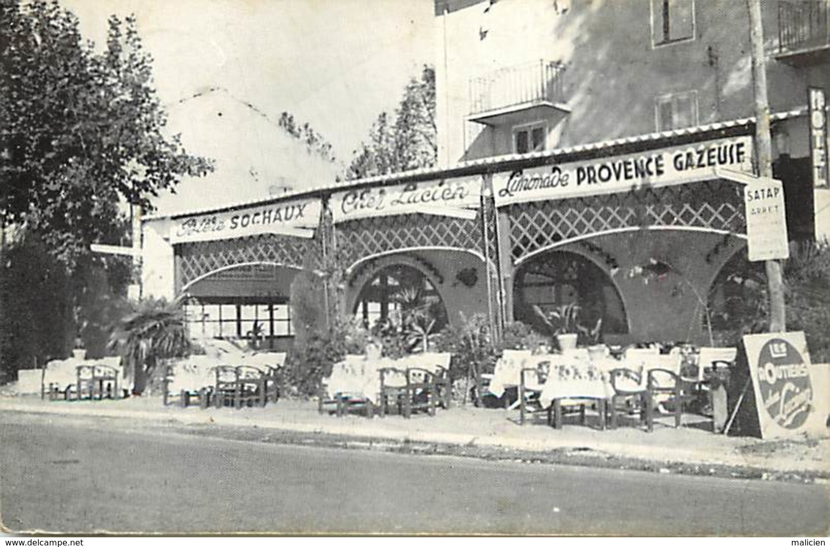 -dpts Div.-ref PP272- Vaucluse - Caumont - Montfavet - Route Nationale N°7 - Restaurant Routier Au Pont De Bonpas - - Caumont Sur Durance