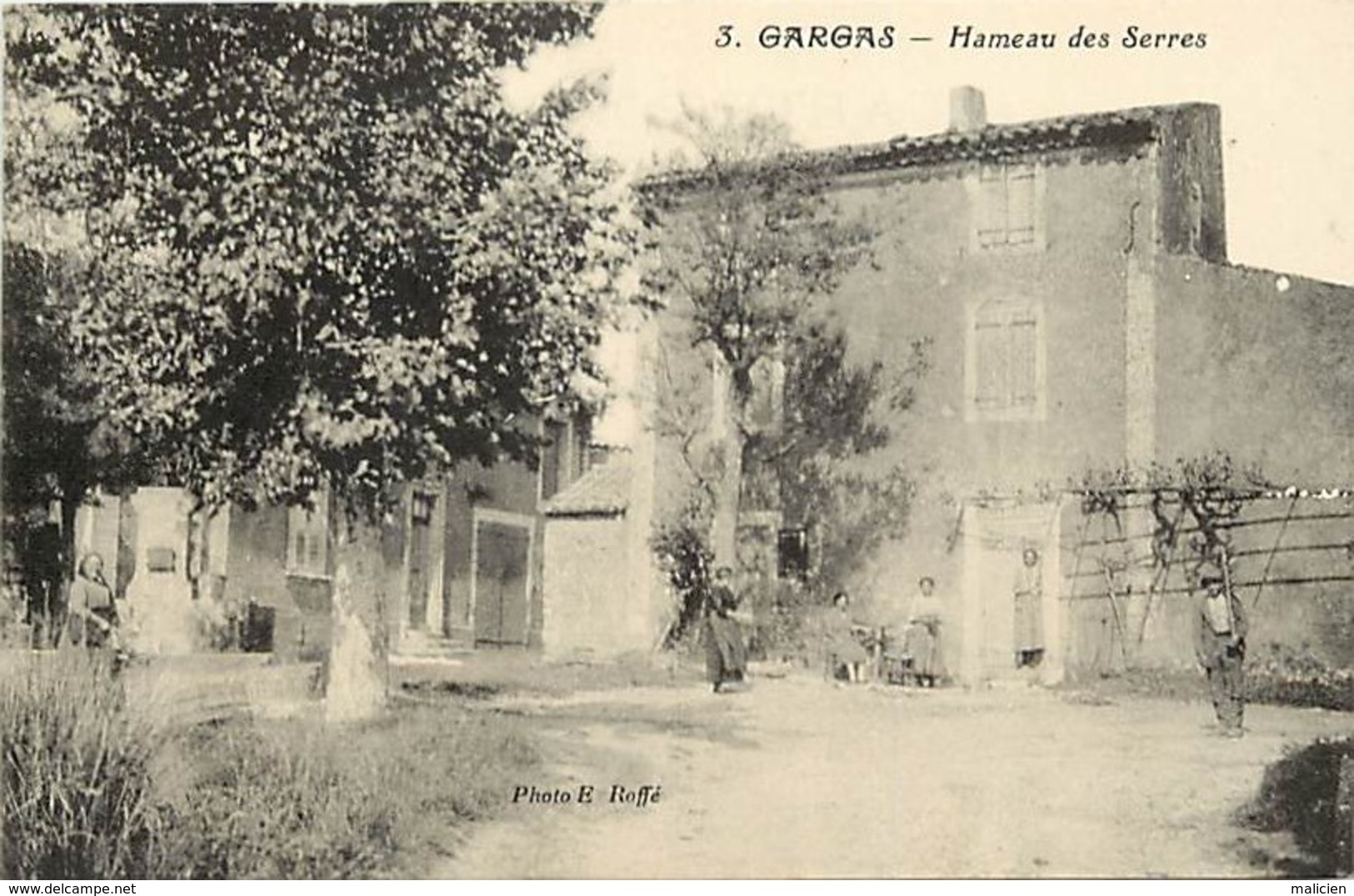 -dpts Div.-ref PP265- Vaucluse - Gargas - Hameau Des Serres - Hameaux - Carte Bon Etat - - Autres & Non Classés