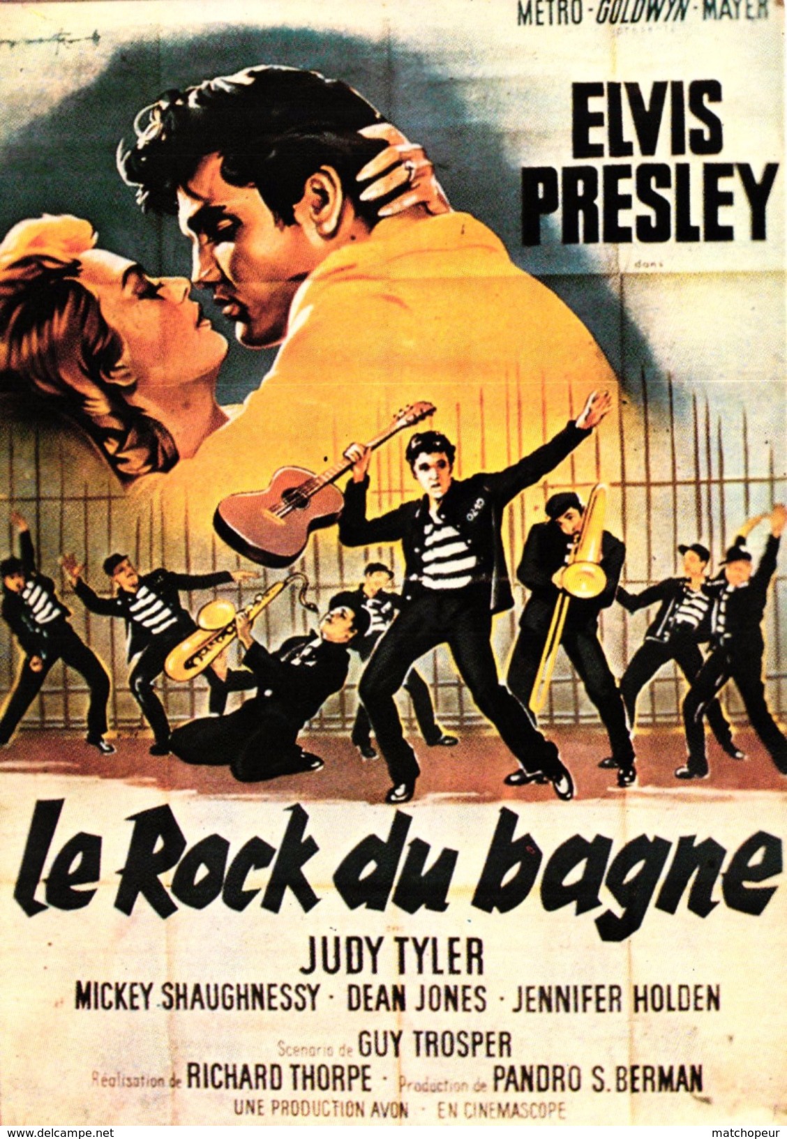 ELVIS PRESLEY - LE ROCK DU BAGNE - Cantanti E Musicisti