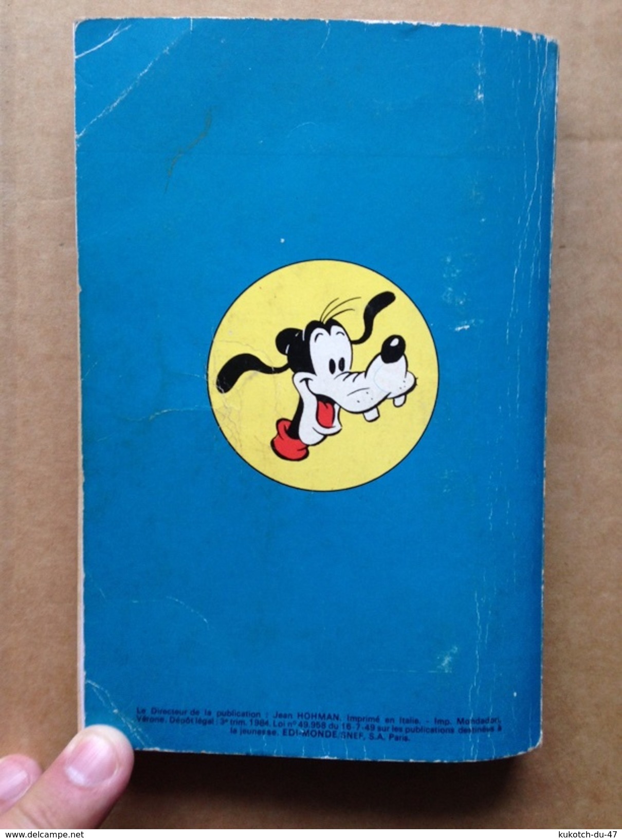 Disney - Mickey Parade - Année 1984 - N°56 (avec grand défaut d'usure)