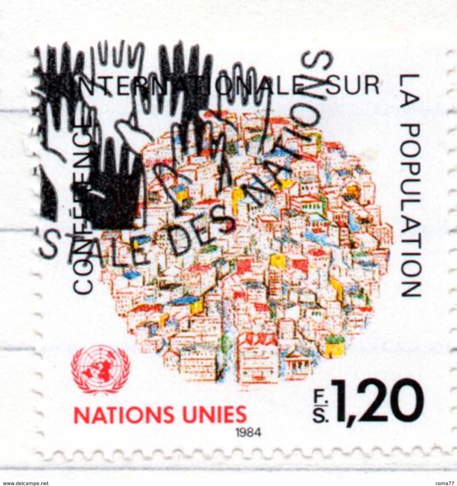 87 - NAZIONI UNITE ONU Ginevra 1984 , Unificato N. 119  Usato - Usati