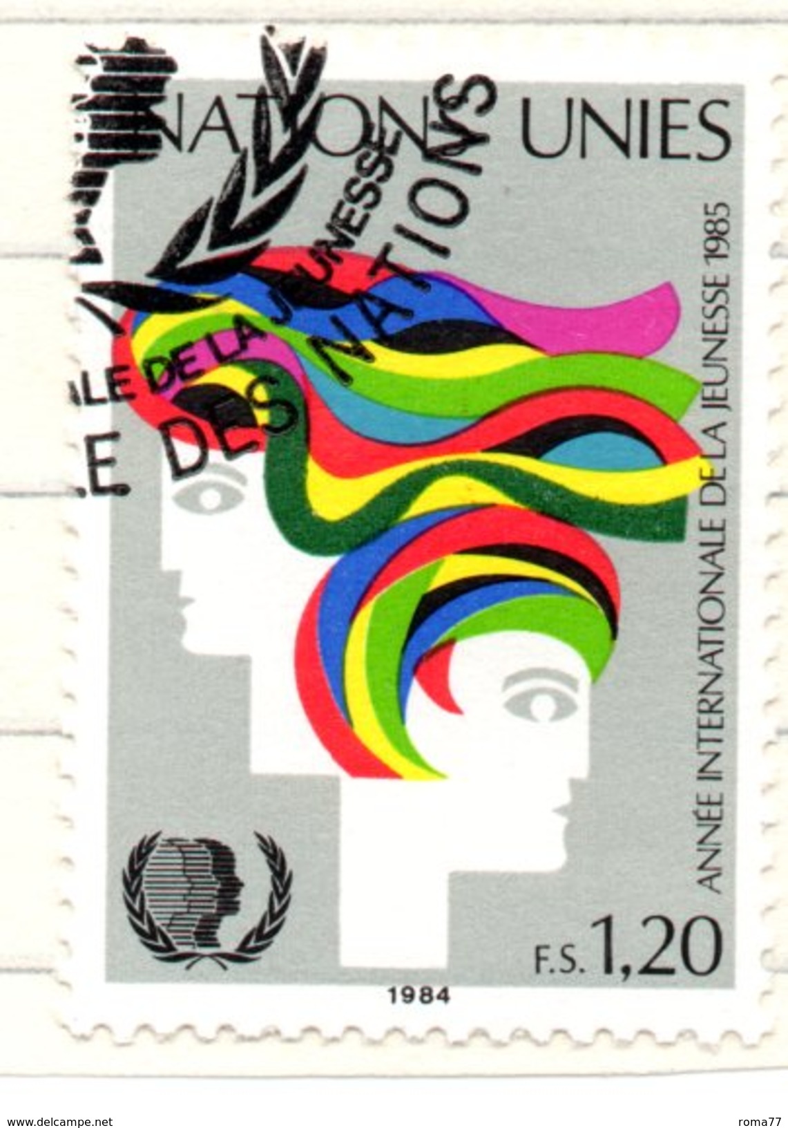 88 - NAZIONI UNITE ONU Ginevra 1984 , Unificato N. 126  Usato - Oblitérés