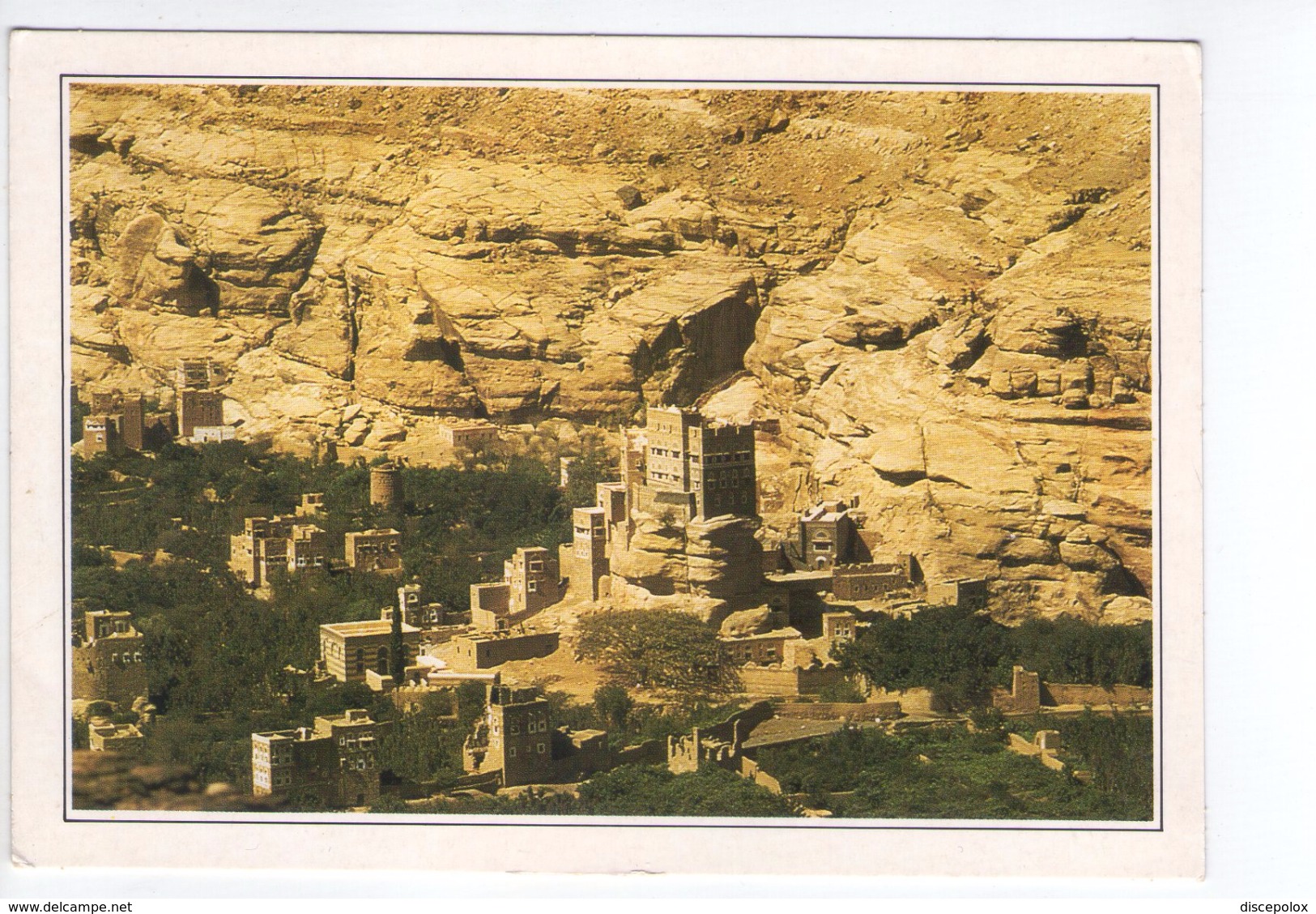 U662 ITALIAN POSTCARD + INFORMATION - YEMEN _ NOT WRITED - Yemen