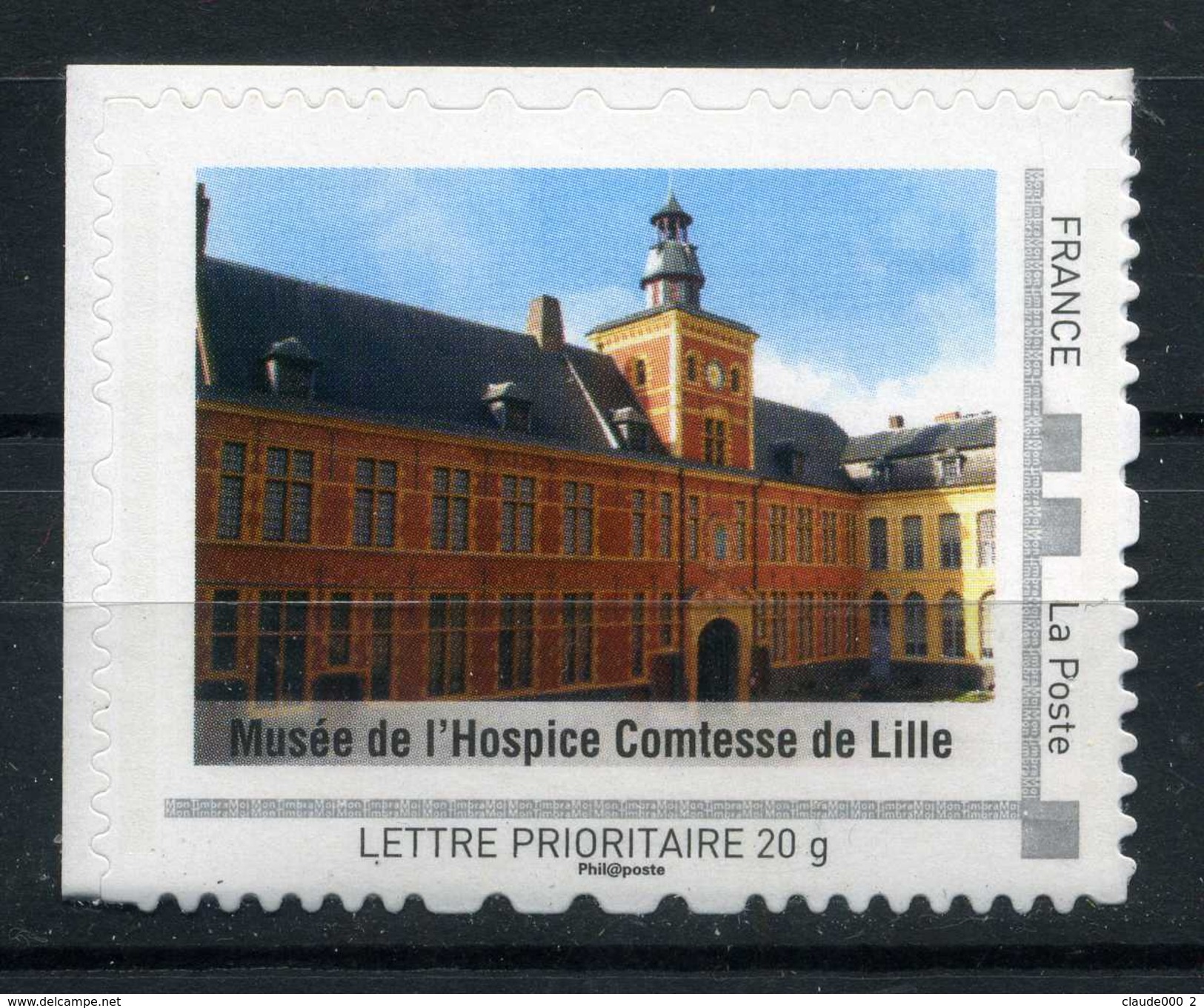 Musée De L'hospice Comtesse De LILLE Adhésif Neuf ** . Collector " Nord Pas De Calais "  2009 - Collectors