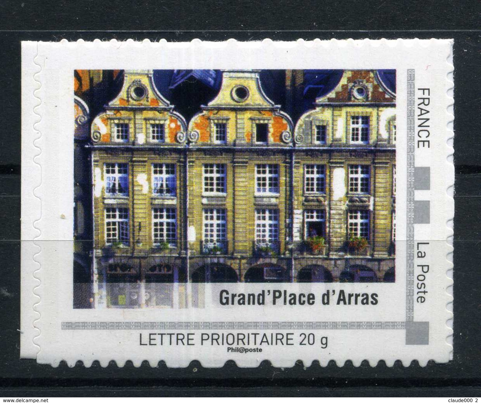 Grand'Place D'ARRAS Adhésif Neuf ** . Collector " Nord Pas De Calais "  2009 - Collectors