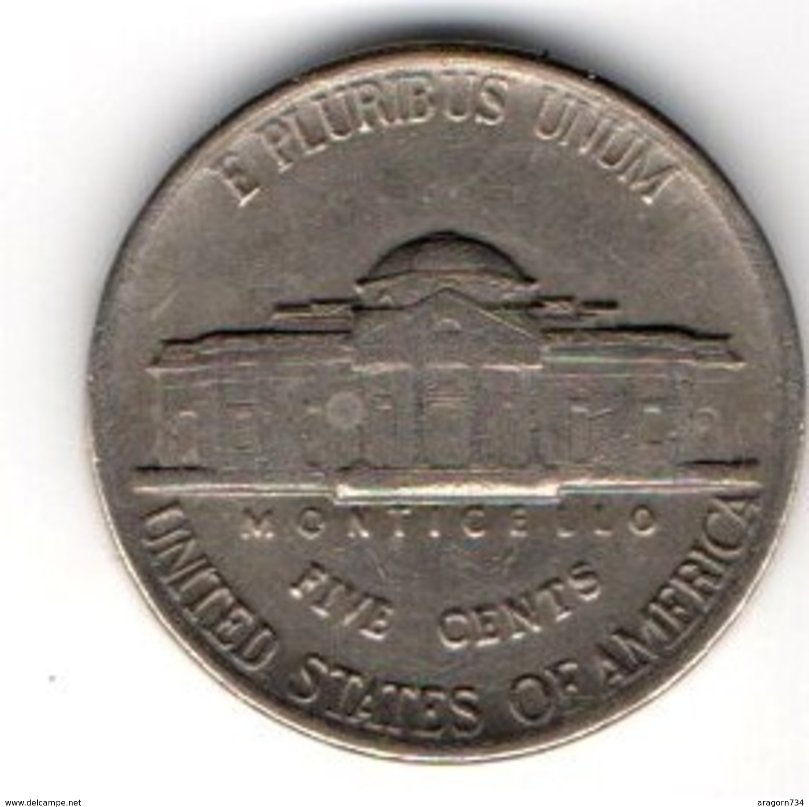 Etats-Unis/USA: 5 Cents 1985 - 1938-…: Jefferson