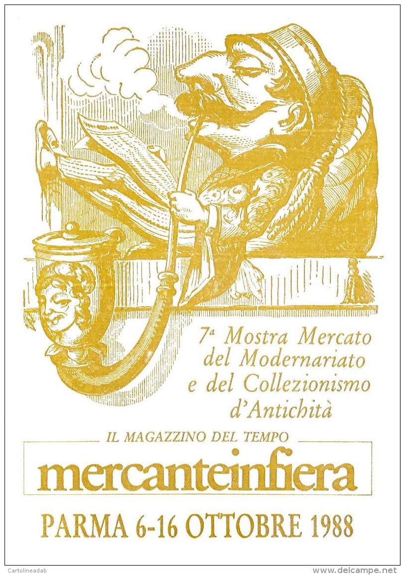 [MD1034] CPM - IN RILIEVO - PARMA - MERCANTEINFIERA - CARTOLINA RICORDO - BERTOLETTI - NV 1988 - Parma