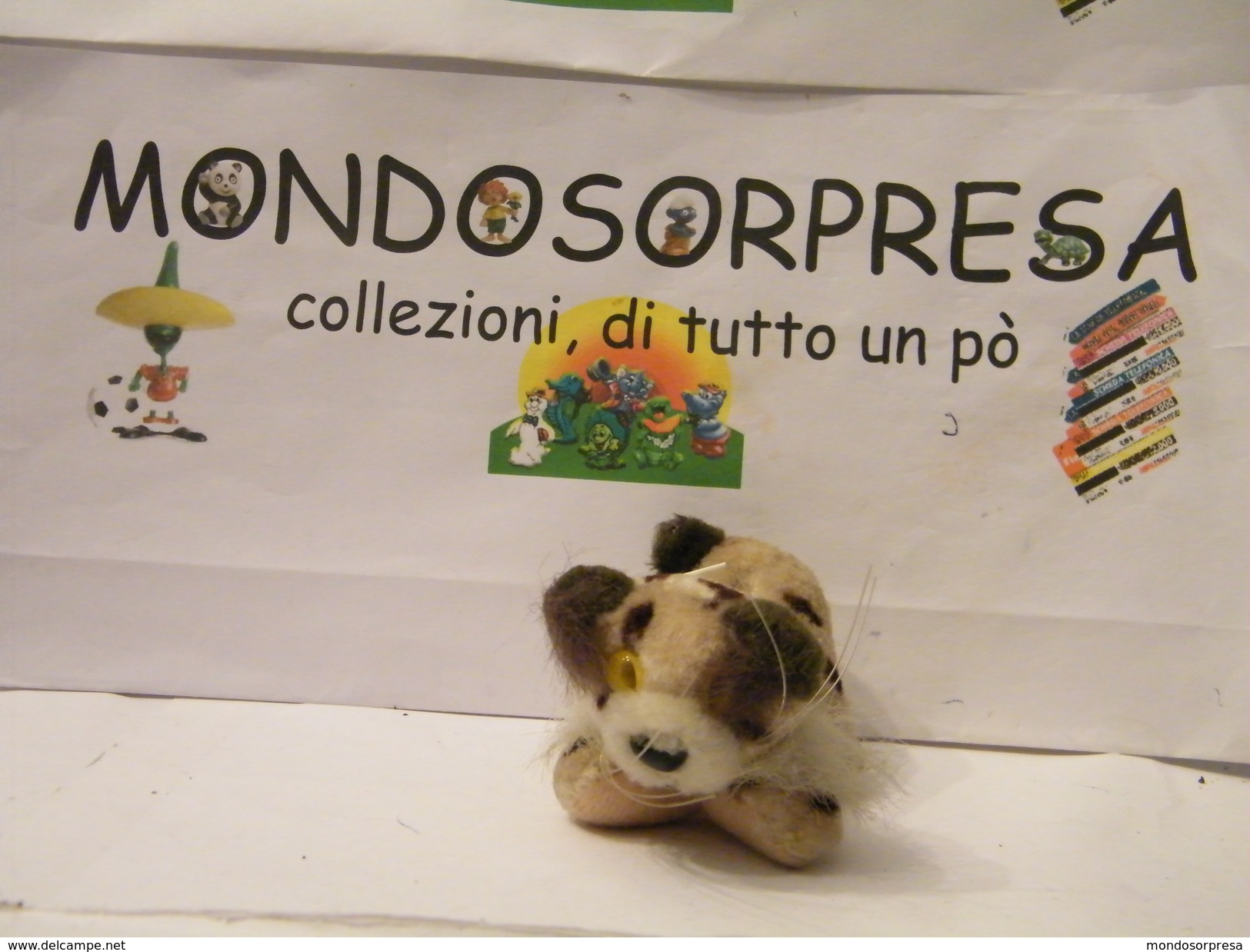 MONDOSORPRESA, PUPAZZI PELUCHE MOTTA CERCAFFETTO, (SC62-31),  TIGROTTO - Maxi (Kinder-)