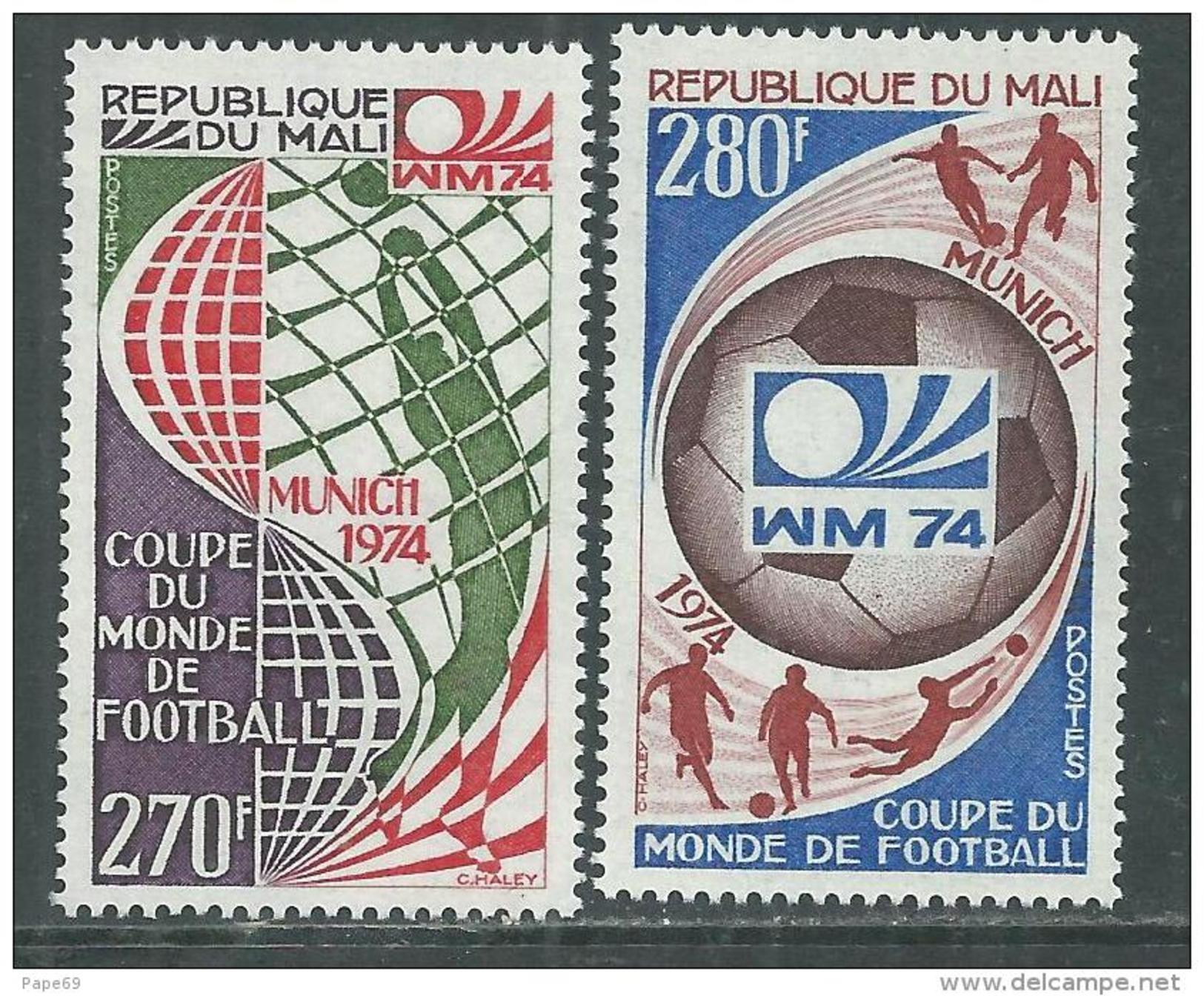 Mali  N° 216 / 17  XX Coupe Du Monde De Football à Munich, Les 2 Valeurs Sans Charnière TB - Mali (1959-...)