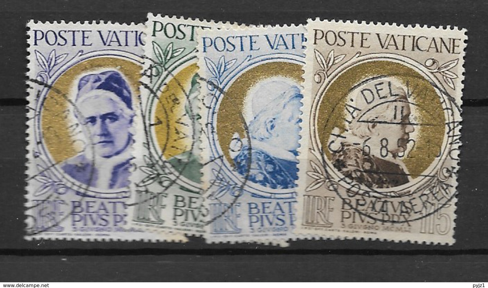 1951 USED Vaticano - Used Stamps