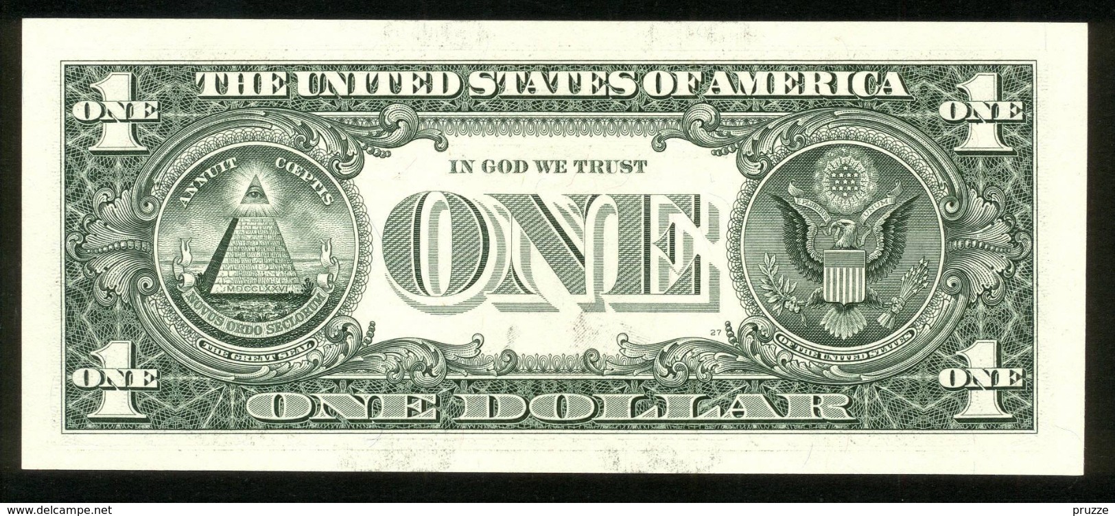 USA 2009, Federal Reserve Note, 1 $, One Dollar, D = Cleveland, Ohio - D18572921A - UNC - Erhaltung I - Federal Reserve (1928-...)