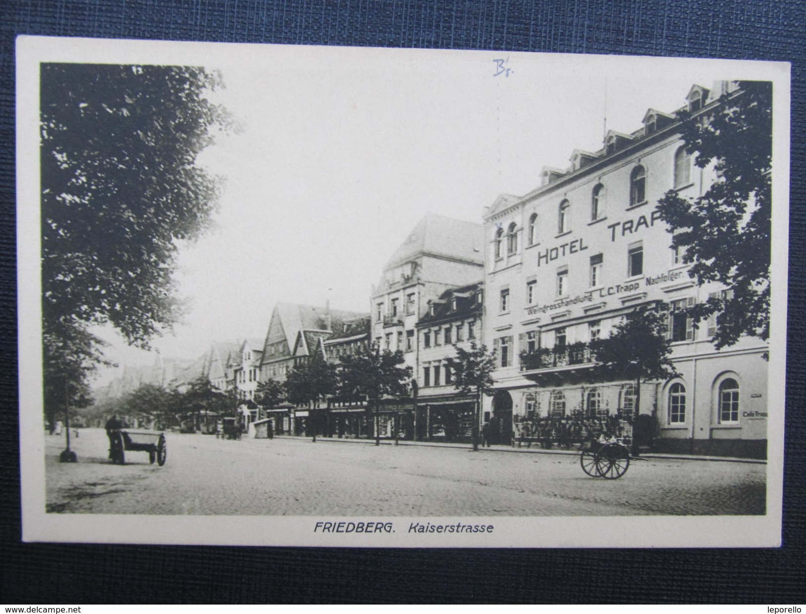 AK FRIEDBERG Hotel Trapp Ca.1920 // D*23912 - Friedberg