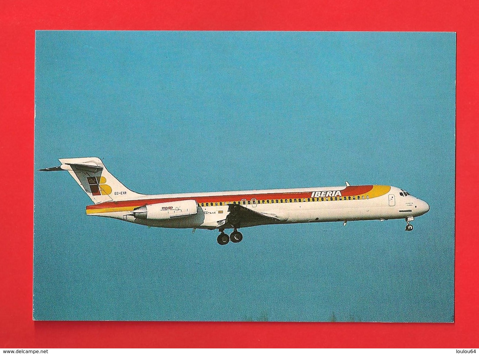 Avions - IBERIA - M.D.87 - (EC-EXR) - Paris-Orly -  (223) - - 1946-....: Moderne