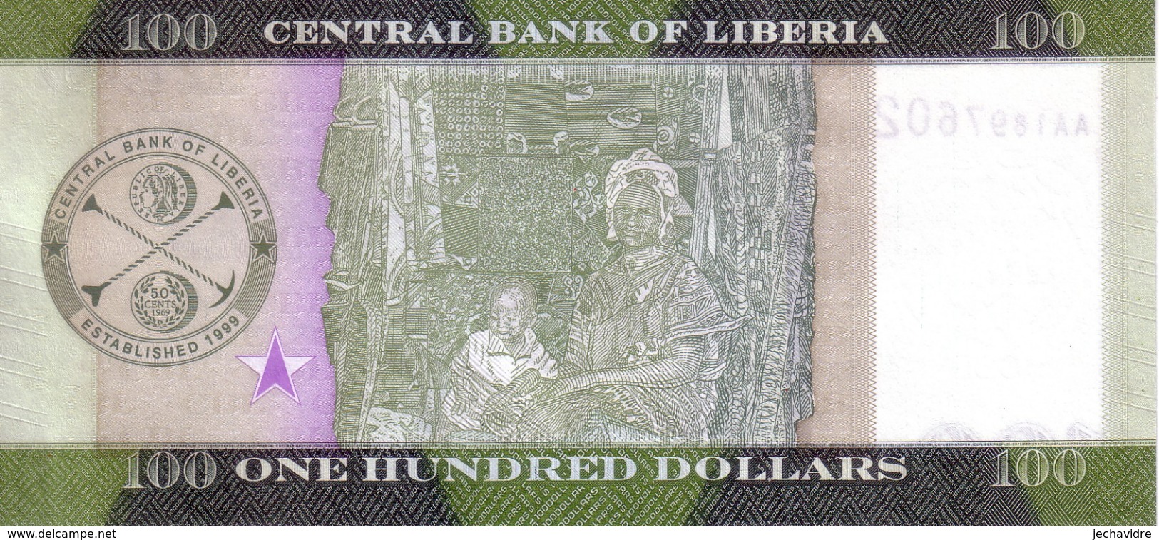 LIBERIA   100  Dollars  Emission De 2016    ***** BILLET  NEUF ***** - Liberia