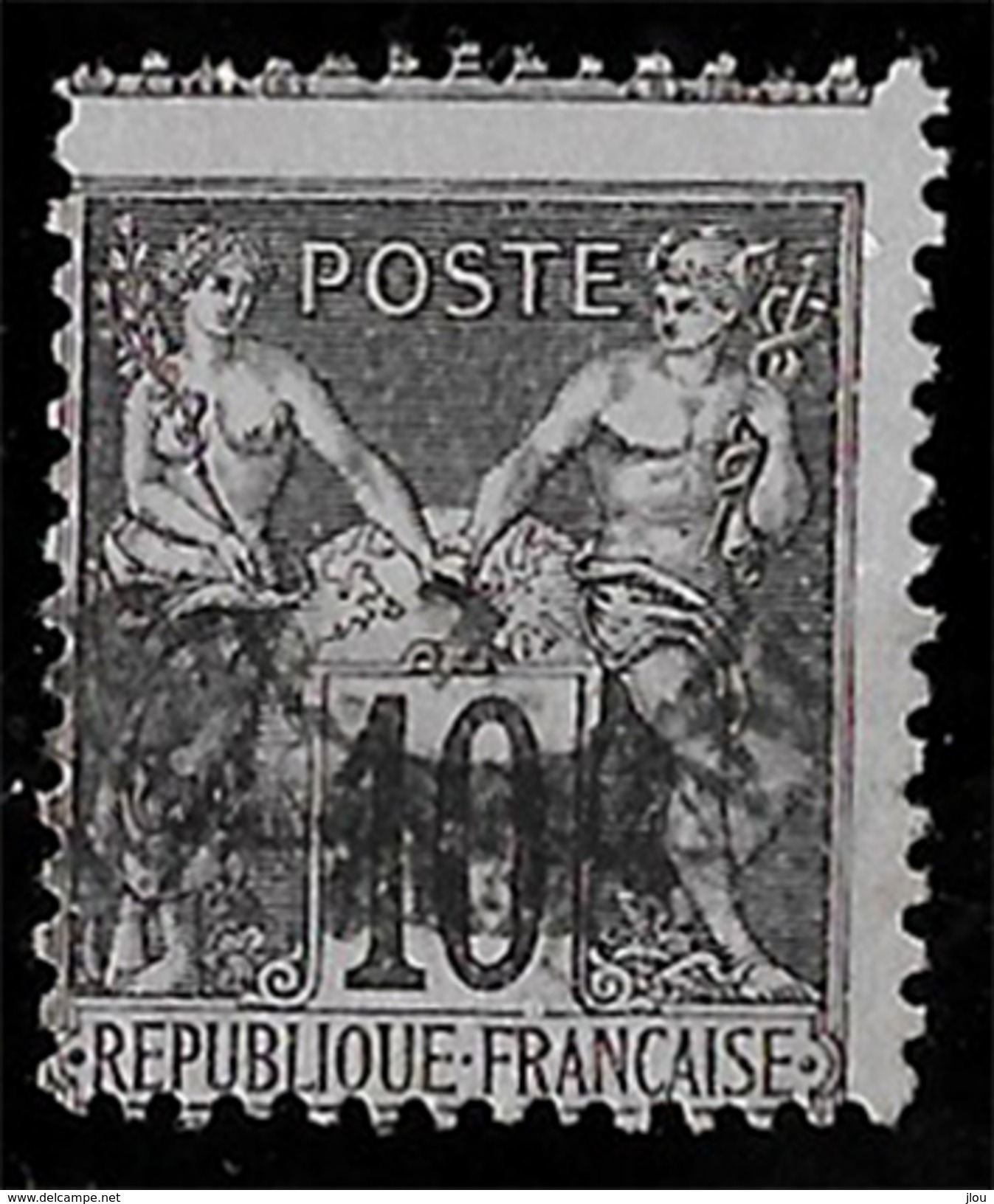 N° 89 Variété Picage Décalé. TB - 1898-1900 Sage (Tipo III)